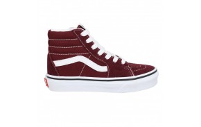 VANS Old Skool Hi Junior  - Port royale/True white - Skate Shoes from side