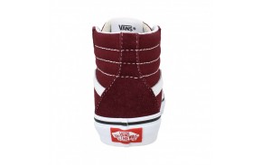 VANS Old Skool Hi Junior  - Port royale/True white - Skate Shoes from the back