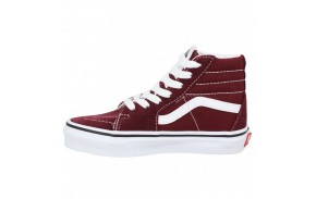 VANS Old Skool HI Classic Junior - Port royale/True white - Chaussure de Skate de coté