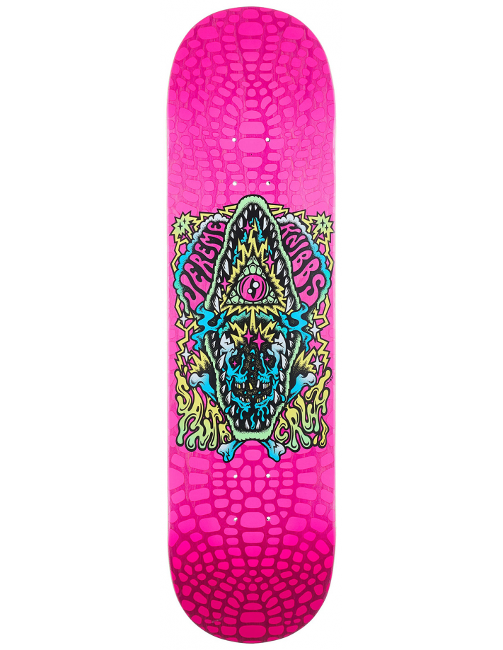 SANTA CRUZ Knibbs Gator Trip 8.25" - Skateboard Deck