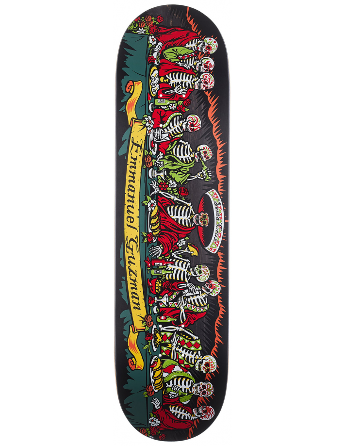 SANTA CRUZ Guzman Dinning With The Dead 8.27" - Plateau de Skateboard