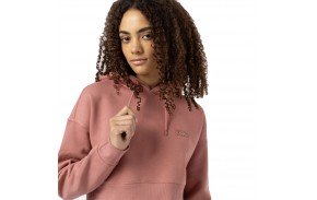 DICKIES Oakport Cropped - Rose - Sweat à Capuche