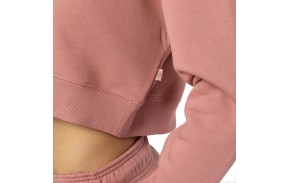 DICKIES Oakport Cropped - Rose - Sweat à Capuche zoom