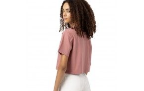 DICKIES Porterdale - Rose - Croptop T-shirt de dos