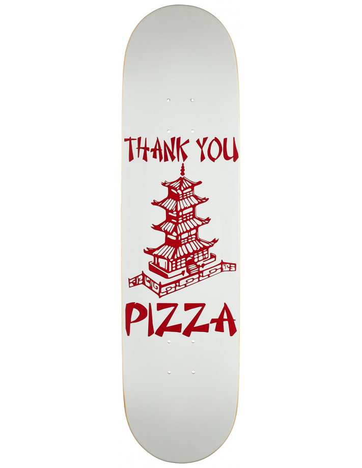 PIZZA Thank You 8.125" - Skateboard Deck