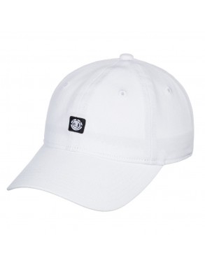 ELEMENT Fluky - Blanc - Casquette vue de face