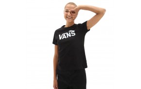 VANS Flying V Crew - Noir - T-shirt vue de devant