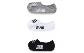 VANS Classic Assorted - Canoodle - Pack de 3 Socquettes