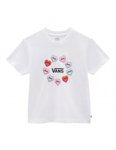 VANS Candy Rush - White - T-shirt from front