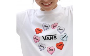 VANS Candy Rush - Blanc - T-shirt zoom logo