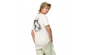 VANS Pier Side - Antique White - T-shirt from behind