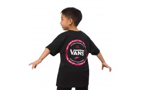 VANS Logo Check - Noir - T-shirt vue de dos
