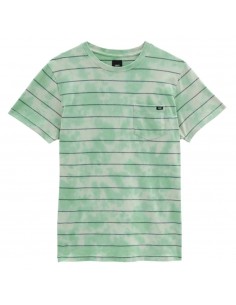 VANS Checkerstripe II - Celadon Green/ Tie Dye - T-shirt