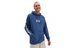 VANS Versa Standard - True Navy/Checkerboard - Hoodie front view