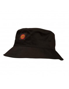 SANTA CRUZ  Classic Label - Black - Bucket Hat