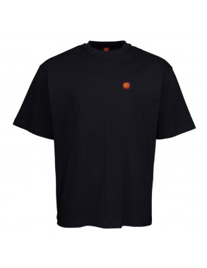 SANTA CRUZ Classic Label - Black - T-shirt