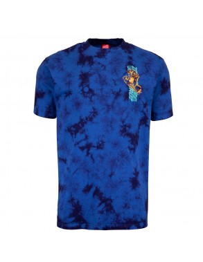 SANTA CRUZ Split Stripe Hand - Royal Cloud Dye - T-shirt