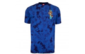 SANTA CRUZ Split Stripe Hand - Royal Cloud Dye - T-shirt