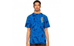 SANTA CRUZ Split Stripe Hand - Royal Cloud Dye - T-shirt avant