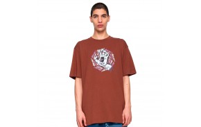 SANTA CRUZ Spiral Strip Hand - Sepia Brown  - T-shirt avant