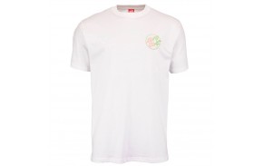 SANTA CRUZ Divide Dot - Blanc - T-shirt