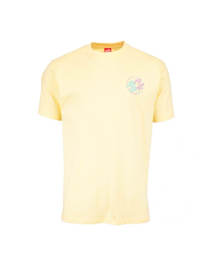 SANTA CRUZ Divide Dot - Butter - T-shirt