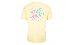 SANTA CRUZ Divide Dot - Butter - T-shirt dos