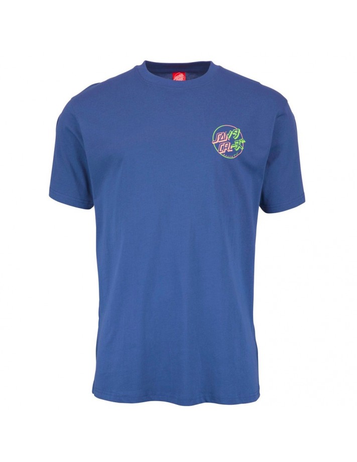 SANTA CRUZ Divide Dot - Navy - T-shirt