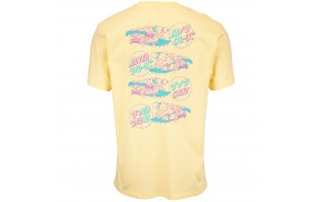 SANTA CRUZ Slasher Flip - Butter - T-shirt from behind