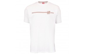 SANTA CRUZ Opus Dot Strip - White Sepia - T-shirt