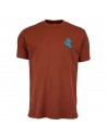 SANTA CRUZ Screaming Hand Chest - Sepia Brown - T-shirt