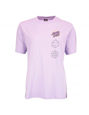 SANTA CRUZ Japanese Optical Dot - Lilac - T-shirt front