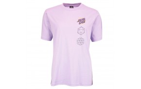 SANTA CRUZ Japanese Optical Dot - Lilac - T-shirt front