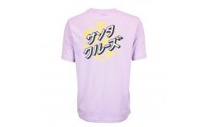 SANTA CRUZ Japanese Optical Dot - Lilac - T-shirt