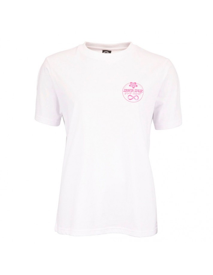 SANTA CRUZ Infinity - Blanc - T-shirt