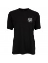 SANTA CRUZ - Split Strip Wave Dot - Nero - T-shirt