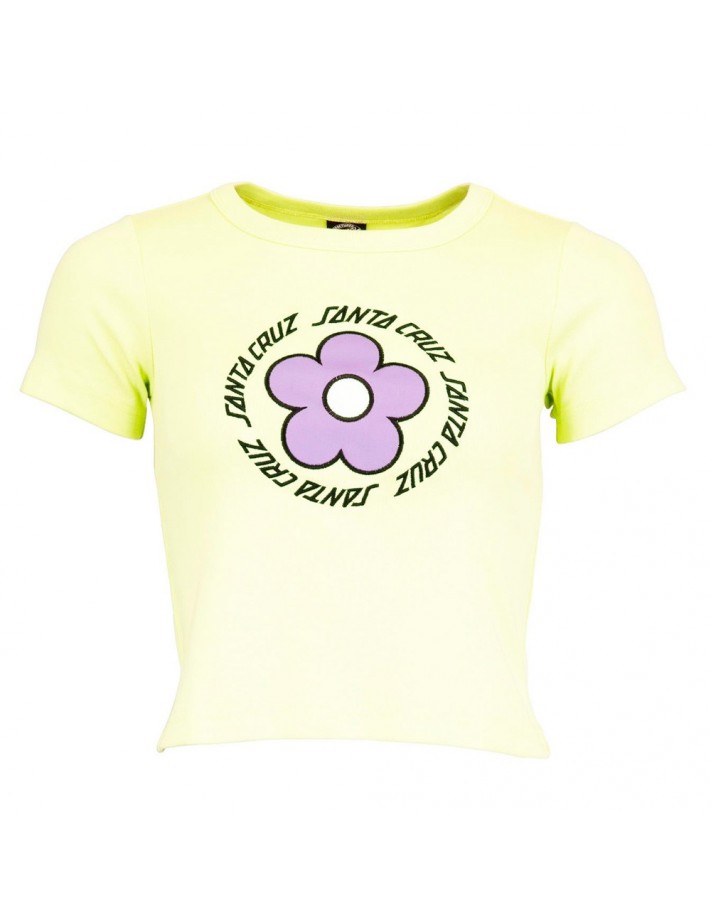 SANTA CRUZ Daisy Ring Dot - Aloe Green - T-shirt