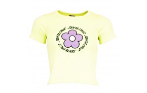 SANTA CRUZ Daisy Ring Dot - Aloe Green - T-shirt front