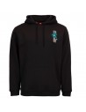 SANTA CRUZ Split Stripe Hand - Negro - Sudadera con capucha