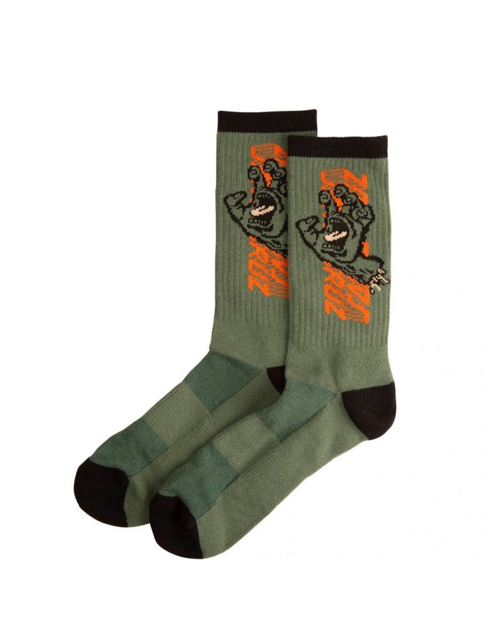 SANTA CRUZ Split Strip Hand - Vintage Ivy - Socks