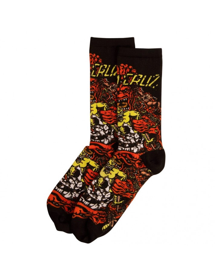 SANTA CRUZ Roskopp - Black - Socks