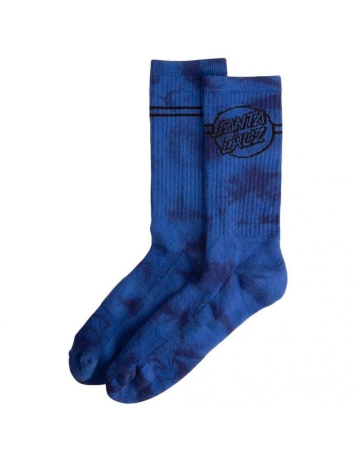 SANTA CRUZ Opus Dot Stripe - Royal Cloud Dye - Chaussette