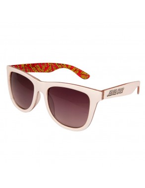 SANTA CRUZ Multi Classic Dot - Blanc - Lunettes de soleil