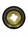 RICTA Chrome Core 52 mm 99a - Nero/Oro - Ruote da Skateboard