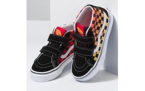 VANS SK8-Mid Reissue V - Flame - Chaussures de skate Enfants