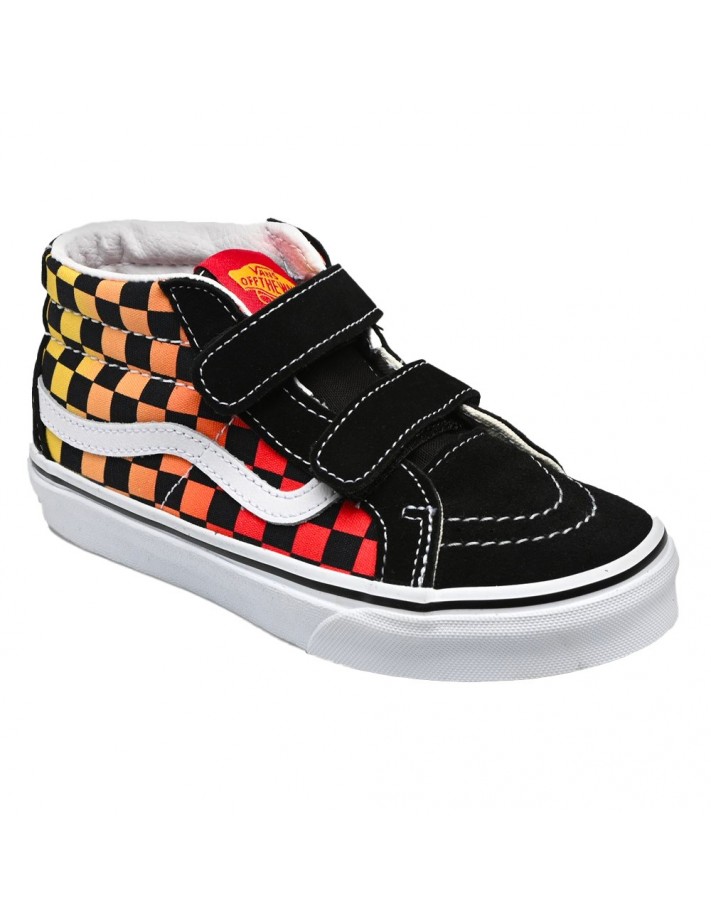 VANS SK8-Mid Reissue V - Flame - Kids Skate shoes