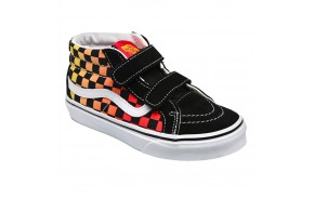 VANS SK8-Mid Reissue V - Flame - Chaussures de skate Enfants