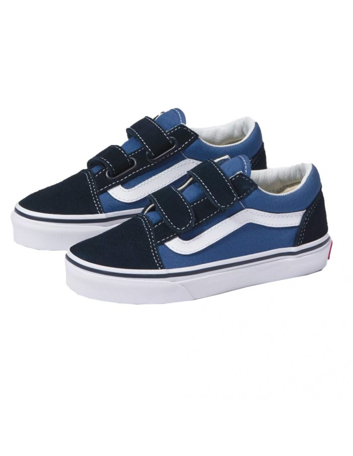 VANS Old Skool Navy True White Skateschuhe Kinder