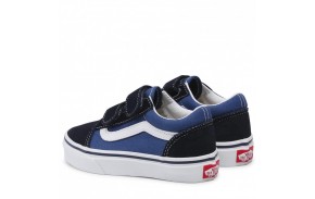 VANS Old Skool V - Navy/True White - Kids Skate shoes