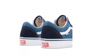 Skate Shoes VANS Old Skool Blue - logo OTW